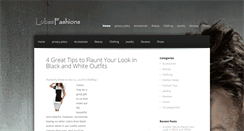 Desktop Screenshot of lubasfashions.com